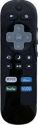 #ad Replaced Remote Control For Onn TCL ELEMENT HISENSE Roku TV Netflix Disney Hulu $5.99