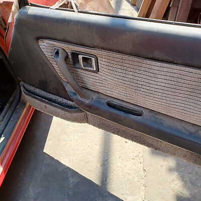 #ad 83 RX7 USED Door Panel interior card passenger right Mazda RX7 GRAY $199.00