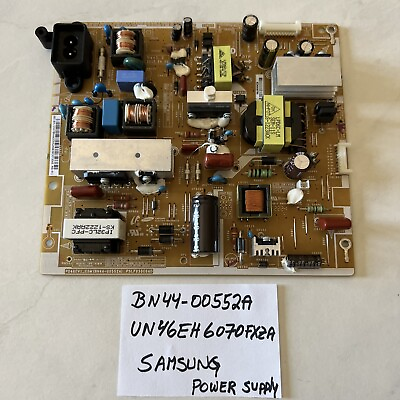 #ad Samsung UN46EH6070FXZA BN44 00552A—OEM Original Power Supply Board $65.00