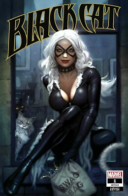 #ad Black Cat #1 Ryan Brown Cover A Trade Dress Variant Marvel Comic Book NM $14.99