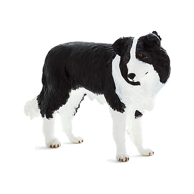 #ad MOJO Border Collie Dog Animal Figure 387203 NEW IN STOCK Toys $10.49