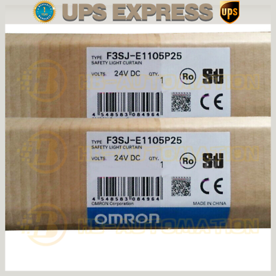 #ad F3SJ E1105P25 Omron Brand New in Box 1PC Safety Light Curtain Spot Goods #CG $2099.90