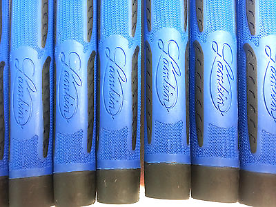 #ad 8 USA MADE Blue Lamkin Dual Density Torsion Control Proto ROUND Golf Grips $79.00