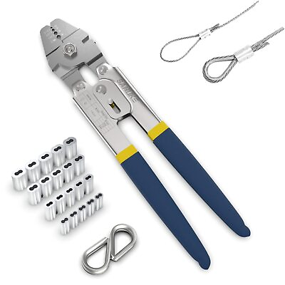 #ad Sanuke Wire Rope Crimping Swaging Tool Cable Crimps up to Stainless Steel $41.77