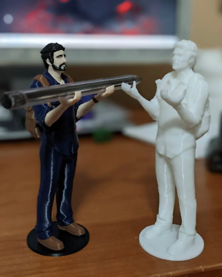 #ad Joel Pedro Pascal pen holder The Last Of Us 3D Printed carrying Ellie $19.95