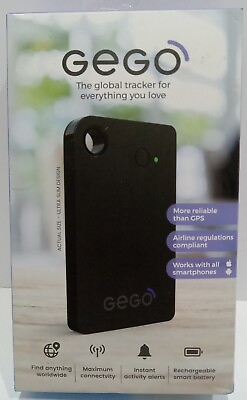 #ad NEW Gego Tracker Luggage Tracking Device Worldwide Real Time Tracking $39.97
