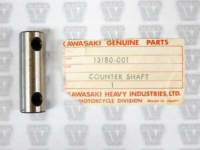 #ad Kawasaki NOS NEW 13180 001 Counter Shaft C2 G4 KV C2SS C2TR G4TR KV100 $4.99