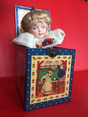 #ad Little Lucia Musical Doll in a Box. Rare ENESCO 1989. Low number #38 1750 $29.99