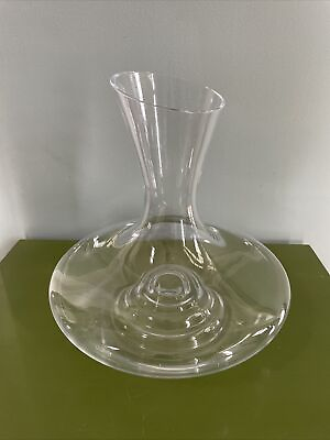 #ad Schott Zwiesel 1872 Handmade Glass Pollux Decanter 1 Liter 9quot; Tall EUC $33.74