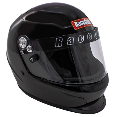 #ad RACEQUIP Helmet Pro YouthSFI 24.1Head and Neck Support Ready Black $249.95