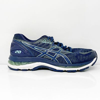 #ad Asics Womens Gel Nimbus 20 T851N Blue Running Shoes Sneakers Size 7 D $43.19