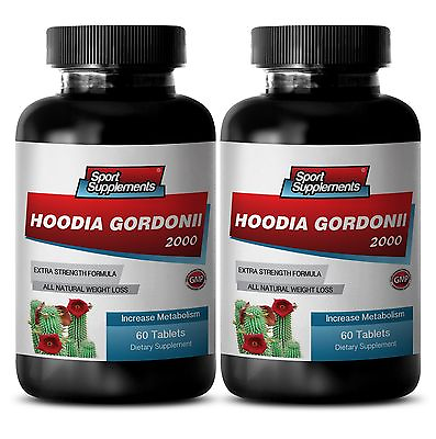 #ad Hoodia Fat Burner New Hoodia Gordonii 2000mg Detoxify Body Supplements 2B $37.43