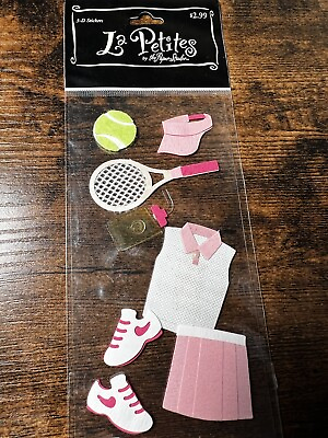 #ad La Petites By The Paper Studio 3 D Stickers TENNIS HSA1040A New Others In Store $9.99