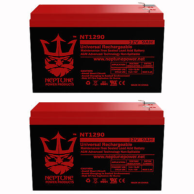APC Back UPS XS 1500 BX1500LCD 12v 9ah Neptune Power Replacement Battery 2 Pack $48.99