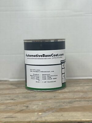 #ad BMW 275 BOSTON GREEN BASECOAT PAINT PICK YOUR SIZE PINT QUART OR GALLON $269.99