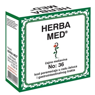 #ad HERBA MED Tea No:36 100g $19.00
