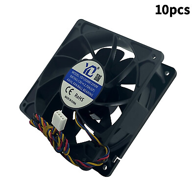 #ad #ad 10Pcs Antminer 6000 RPM Cooling Fan S19 L3 S17 Pro S19 Pro S19j S19j Pro Black $84.74