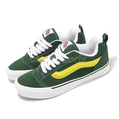 #ad Vans Knu Skool Green Yellow Men Unisex LifeStyle Casual Shoes VN0009QCBGN $109.99