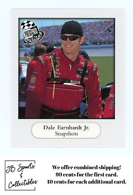 #ad 2003 Press Pass Dale Earnhardt Jr. #SS 6 Dale Earnhardt Inc. $1.49