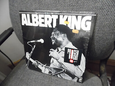 #ad Albert King Blues For Elvis LP Shrinkwrap Mint $49.99