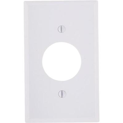 #ad 25 Leviton White Standard Outlet 1 Gang Round Hole Wall Plate Cover 001 88004 $27.81
