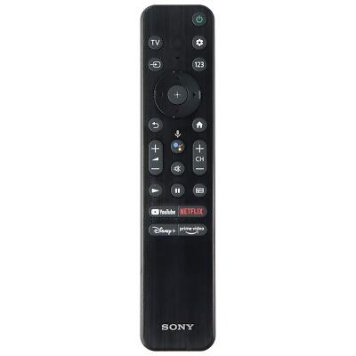 #ad Sony OEM Remote Control for Select Sony TVs Black RMF TX800U $10.99