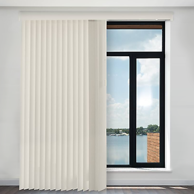 #ad Custom Made 3.5quot; Vertical Fabric Blinds for Windows amp; Doors Choose Color amp; Size $455.17