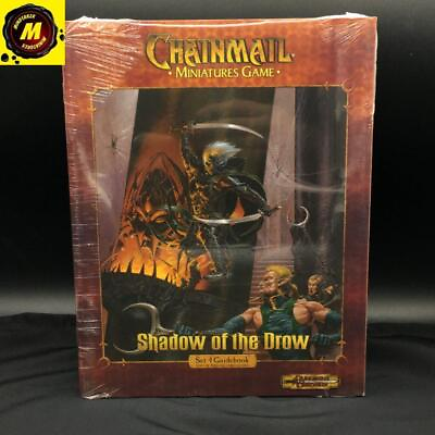 #ad Shadow of the Drow Set 4 Guidebook NIS #108213 Chainmail $16.70