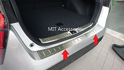 #ad FIT TOYOTA PRIUS 2016 on Stainless steel sill plate scuff protector Rear bumper $77.95