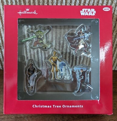 #ad Hallmark Keepsake Christmas Ornaments 2013 Mini Star Wars Clone Wars Set of 5 $10.99