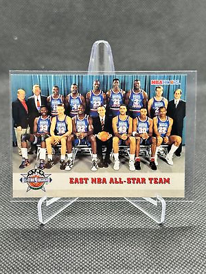 #ad East NBA All Star Team 1993 Hoops #281 $2.99