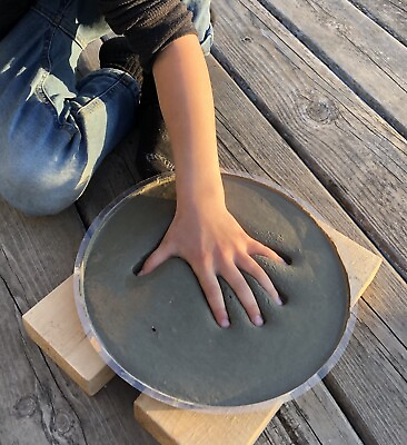 #ad DIY Stepping Stone Kit Handprint Footprint Pawprint Make Your Own 10 Inch $81.62
