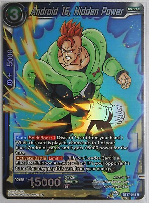 #ad Android 16 Hidden Power BT17 048 R Foil Ultimate Squad NEW $1.58