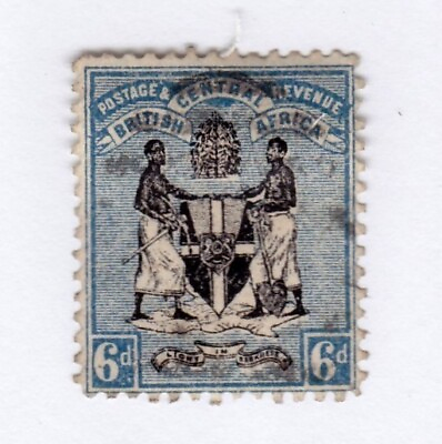 #ad British Central Africa 35 used FREE SHIPPING $7.00