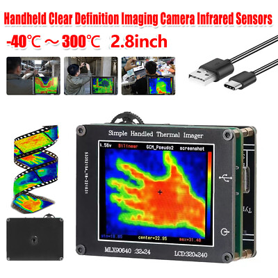 #ad Infrared Thermal Temperature Imager Camera Heating 40℃ 300℃ 240*320 Resolution $78.19