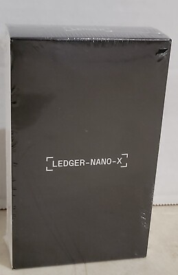 #ad Ledger Nano X Cryptocurrency Bluetooth Hardware BTC Wallet New Version SEALED $76.99