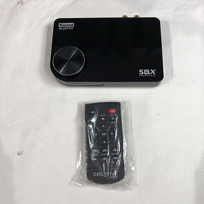 #ad Creative Labs Sound Blaster SBX Pro Studio Model SB1095 Black USB $19.99