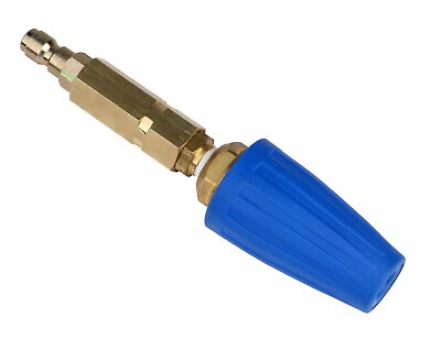 #ad Erie Tools Pressure Washer Turbo 5.0 Nozzle 4000 PSI Brass Housing Filter $54.99