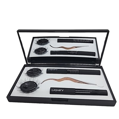 #ad NEW Lashify Black Control Kit Regular Wand Amplify $69.99