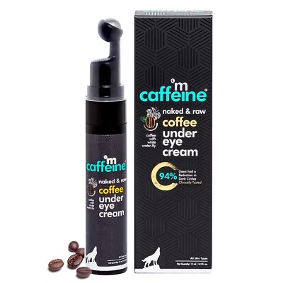 #ad mCaffeine Coffee Under Eye Cream Gel Reduced Dark Circles Pack Of 1 With FS $15.99