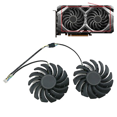 Fan For MSI RADEON RX 5600XT 5700XT 5600 XT MECH OC GPU Cooler PLD09210S12HH $20.46