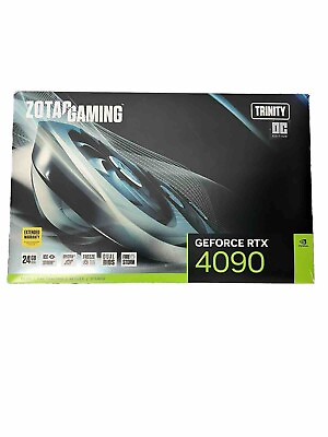 #ad ZOTAC NVIDIA RTX 4090 TRINITY OC 24G housing stock fan Coolers Heatsink NO GPU $120.00