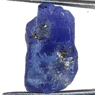 #ad 15.90 CT Untreated Blue TANZANITE ROUGH Tanzanite Gemstone 11x19x7 mm LM 21 $7.99