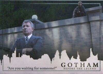 #ad Gotham Season 2 Foil Parallel Base Card #15 ?Are you waiting for someone?? GBP 1.44