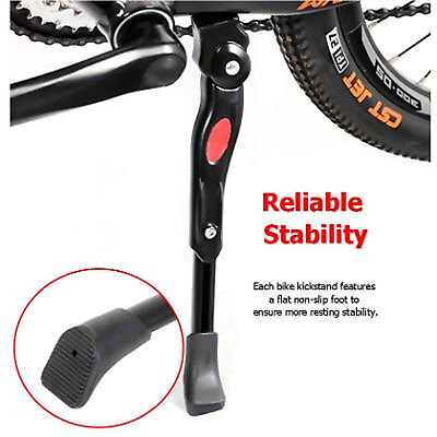 Bike KICK STAND Bicycle UNIVERSAL Mountain MTB Road Adjustable Side 16quot; 26quot; $6.39