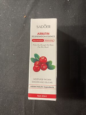 #ad Sadoer Arbutin Rejuvenation Essence Revives Dry Skin Keep Skin Smooth Ex 11 25 $5.99