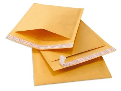 #ad 100 #2 8.5x12 Kraft Bubble Padded Envelopes Mailers Shipping Case 8.5quot;x12quot; $22.58