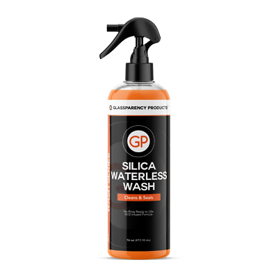 #ad GLASSPARENCY Silica Waterless Wash $14.95