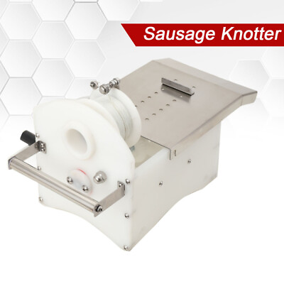 #ad Manual Sausage Tying Machine Stainless Hand rolling Sausage Knotting Machine DE $199.40