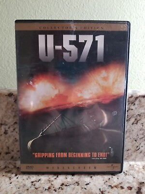 #ad U 571 DVD 2000 Collectors Edition. Widescreen. Matthew McConaughey $10.00